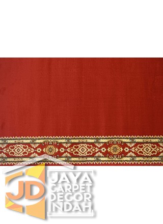 Karpet Sajadah NEW ZAMZAM Red Polos 120x600, 120x1200, 120x1800, 120x2400, 120x3000